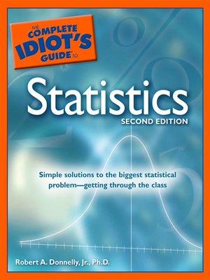 cover image of The Complete Idiot's Guide to Statistics
